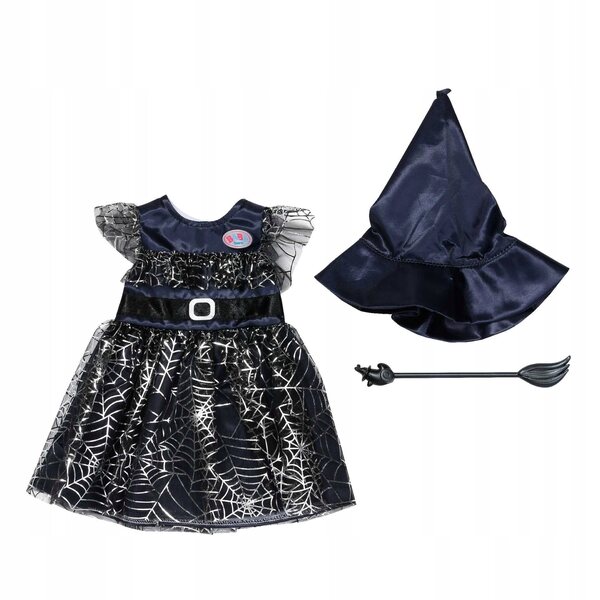Costume da Strega per Bambole BABY born 43 cm - Outfit Magico Originale