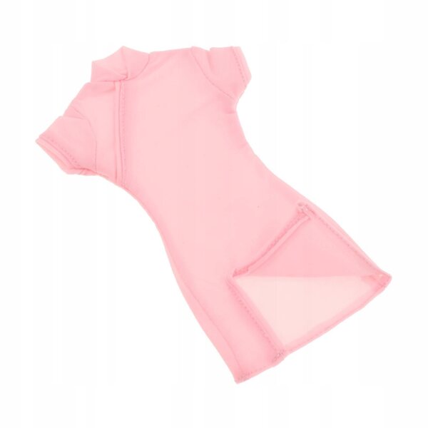 Cheongsam-Kleid für Damen im Maßstab 1:6, rosa Cosplay-Kleid für 12-Zoll-Puppen