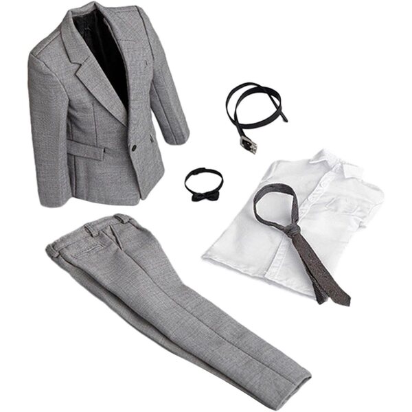 1:6 formelles Kleidungsset für 12-Zoll-Puppen – Hemd, Hose und Accessoires
