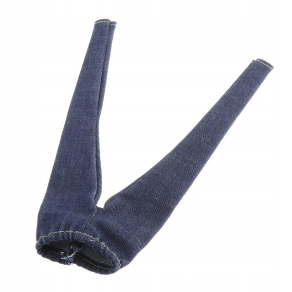 1/6 Puppenkleidung schwarze Kapuze mit Jeans für Blythe- und BJD-Puppen