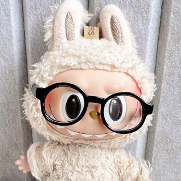 17cm Okulary dla lalek Dekoracyjna moda DIY Artykuły dla lalek Prezent urodzinowy