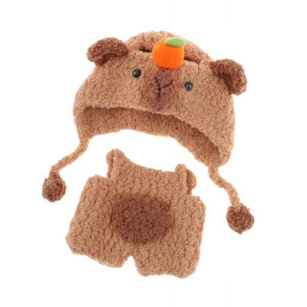 Bekleidungsset für 17-cm-Puppen aus Fashion- und Play-Plüschstoff