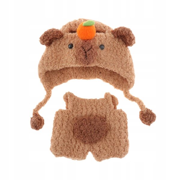 Bekleidungsset für 17-cm-Puppen aus Fashion- und Play-Plüschstoff