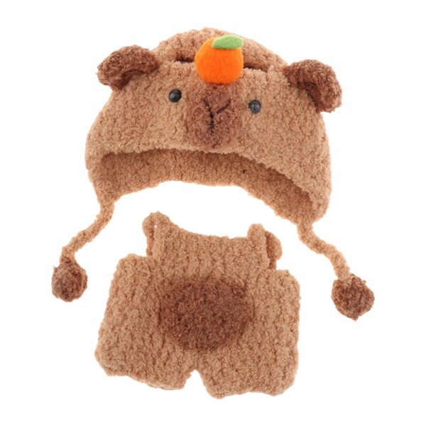 Bekleidungsset für 17-cm-Puppen aus Fashion- und Play-Plüschstoff