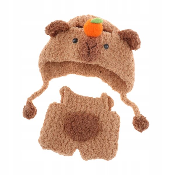 Bekleidungsset für 17-cm-Puppen aus Fashion- und Play-Plüschstoff