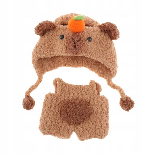 Bekleidungsset für 17-cm-Puppen aus Fashion- und Play-Plüschstoff