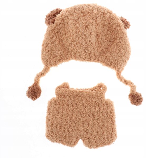 Bekleidungsset für 17-cm-Puppen aus Fashion- und Play-Plüschstoff