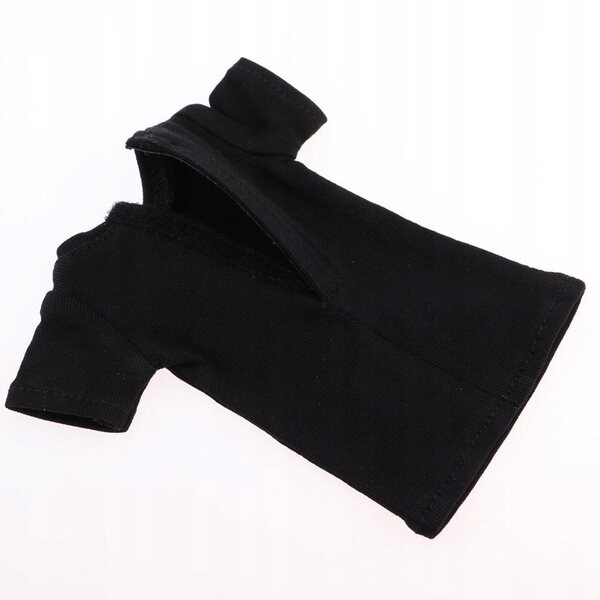 T-shirt con stampa lettera per bambole Blythe 1/6 in nero, bianco e rosa