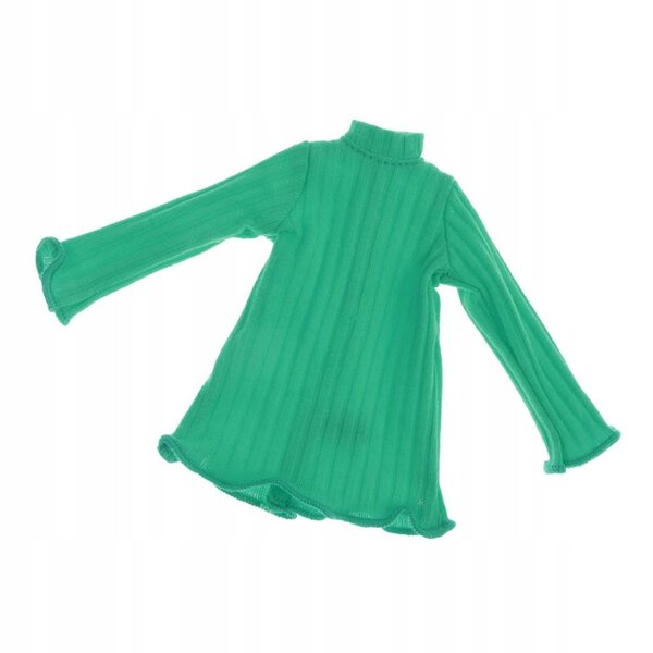 Maglia Verde a Maniche Lunghe per Bambole in Scala 1/6 - Accessorio Moda