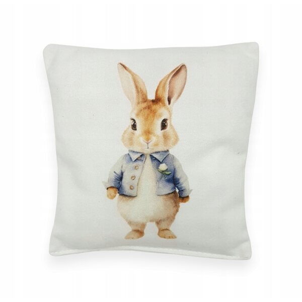 Bettwäsche für Puppen 40-50 cm mit Hasenkissen