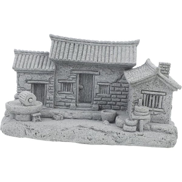 Casa Miniatura Cinese per Micro Paesaggi Bonsai - Decorazione Giardino Fai da Te