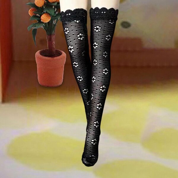 Colcolo Calze in Tessuto per Action Figure Femminile 1:6, 15 cm, Eleganti e Realistiche