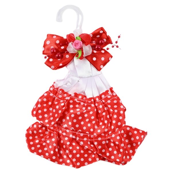 Abito per bambola Barbie a pois - varie fantasie, adatto per bambole da 30 cm