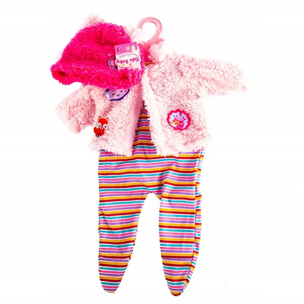 Completo Colorato in Pelliccia per Bambole 40-45 cm - Abbigliamento per Bambini