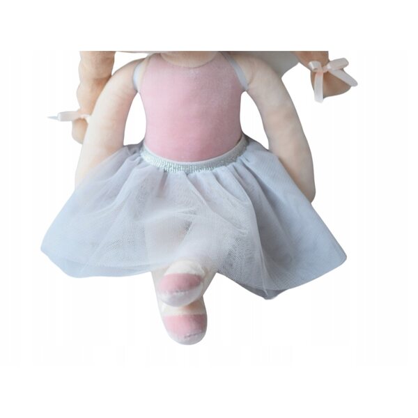 Gonna in tulle grigia in tulle per bambole - accessorio elegante e versatile