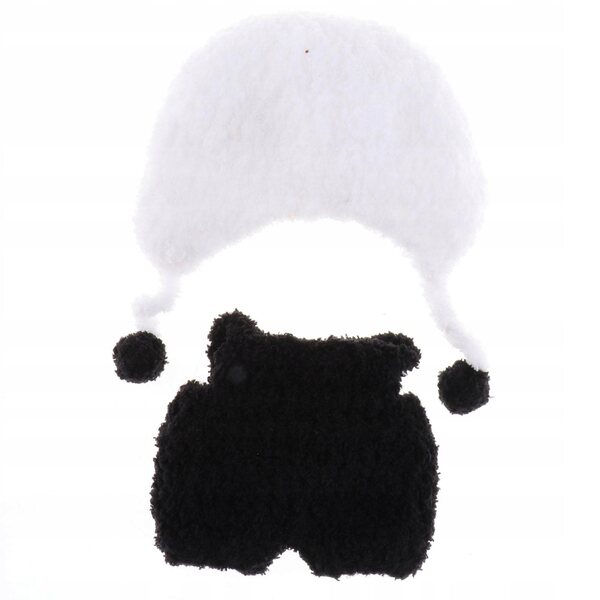 Kleidungsset für 17-cm-Puppen aus Plüschstoff – Panda-Modell-Outfit