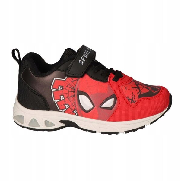 Scarpe LED Spider-Man Red Vibe per Bambini Taglia 27 - Luci Lampeggianti