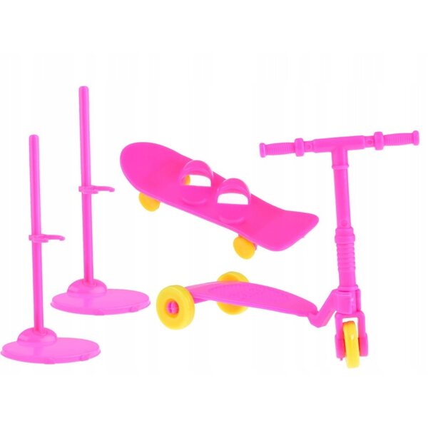 Komplettes Set aus Kleidung, Schuhen und Accessoires für Barbie 3+ Puppen