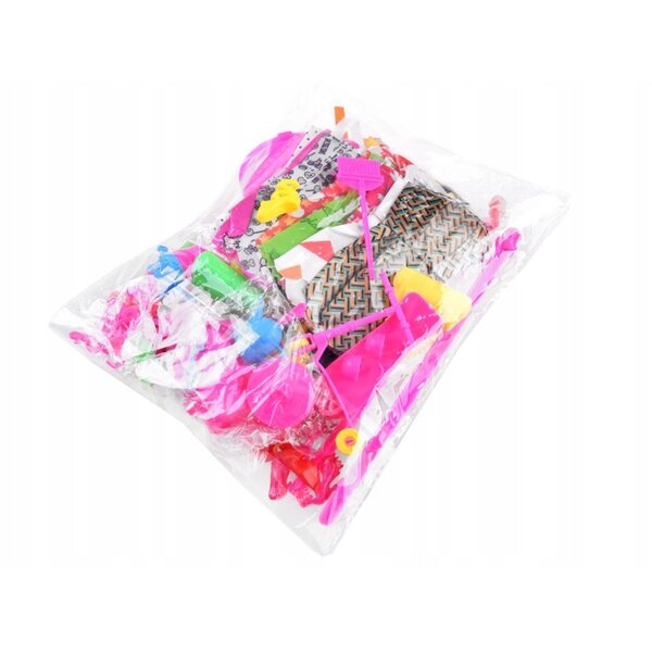 Komplettes Set aus Kleidung, Schuhen und Accessoires für Barbie 3+ Puppen