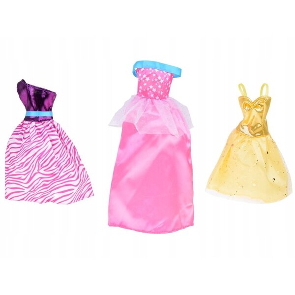 Modisches Puppenkleidungsset mit Kleidung, Schmuck und Accessoires ZA5413