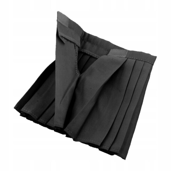 1/3-BJD-Puppen-Outfit – Faltenrock und schwarze Weste aus hochwertigem Stoff