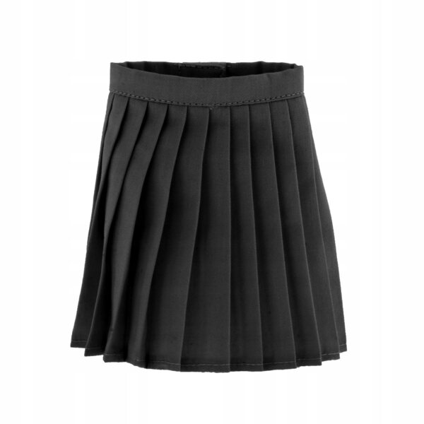 1/3-BJD-Puppen-Outfit – Faltenrock und schwarze Weste aus hochwertigem Stoff