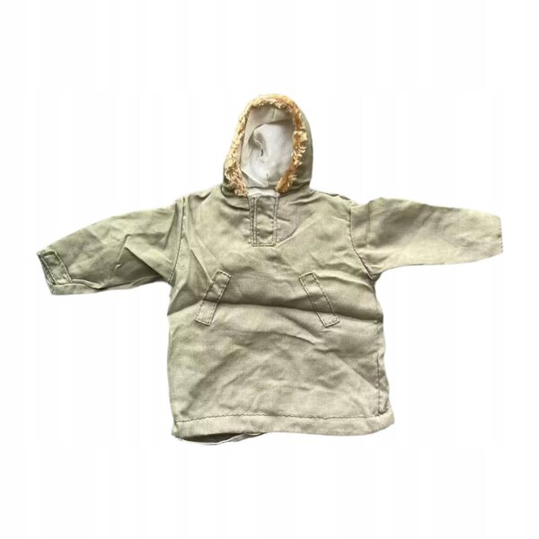 Cappotto con cappuccio 1/6 per bambole da 12'' - Completo e accessori eleganti