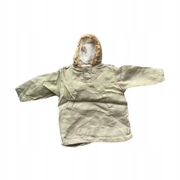 Cappotto con cappuccio 1/6 per bambole da 12'' - Completo e accessori eleganti