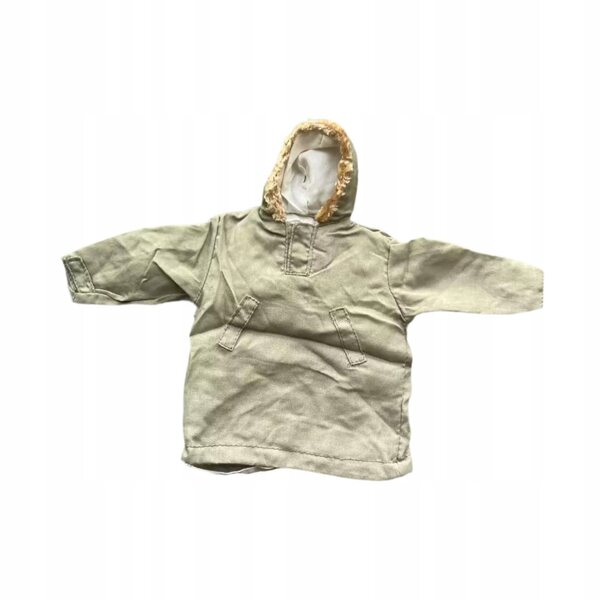 Cappotto con cappuccio 1/6 per bambole da 12'' - Completo e accessori eleganti