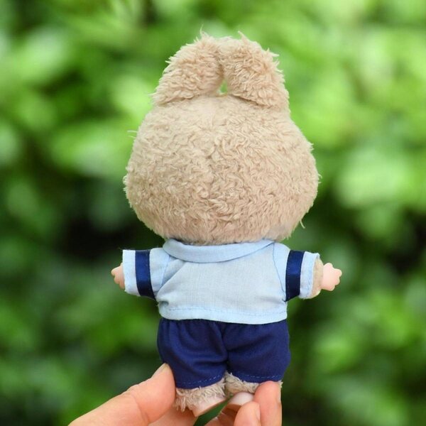 Kleidungsset für Puppen 15-17 cm - handgefertigtes Schulkostüm für Puppe