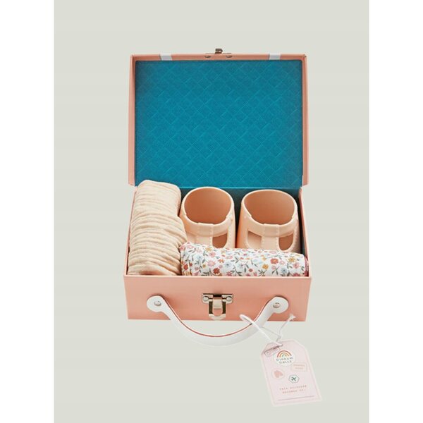 Dinkum Dolls Travel Togs Blush OLII ELLA Kleidungsset mit Koffer und Zubehör