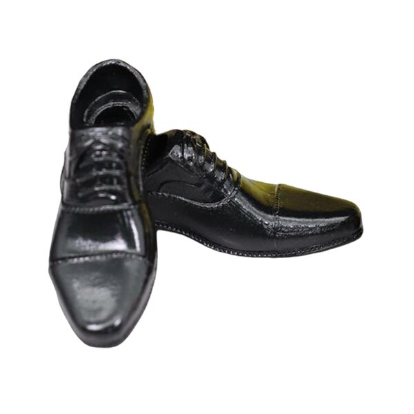 Mini scarpe maschili in scala 1:6, scarpe stringate realistiche per bambole