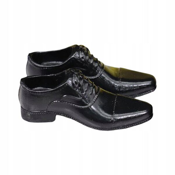 Mini scarpe maschili in scala 1:6, scarpe stringate realistiche per bambole