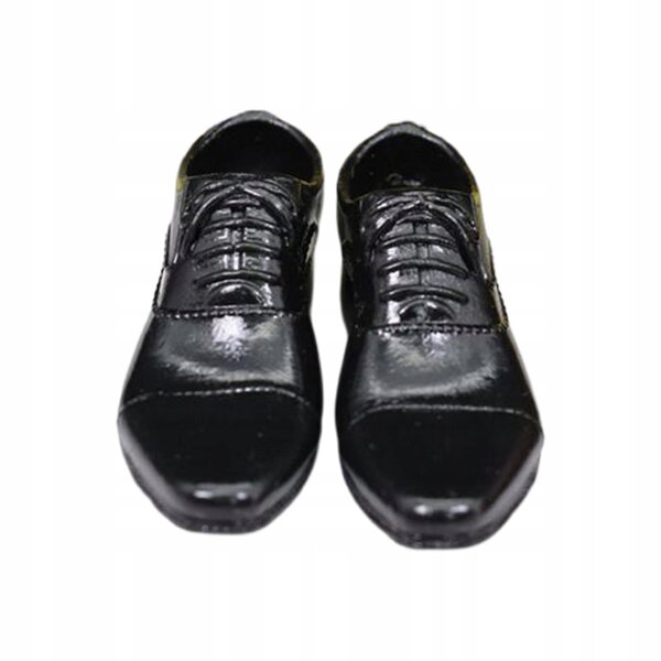 Mini scarpe maschili in scala 1:6, scarpe stringate realistiche per bambole