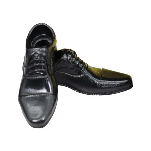 Mini scarpe maschili in scala 1:6, scarpe stringate realistiche per bambole