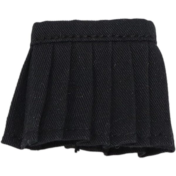 Gonna Miniatura in Tessuto per Action Figure 1:12 Donna, Nero, Accessorio Fai da Te