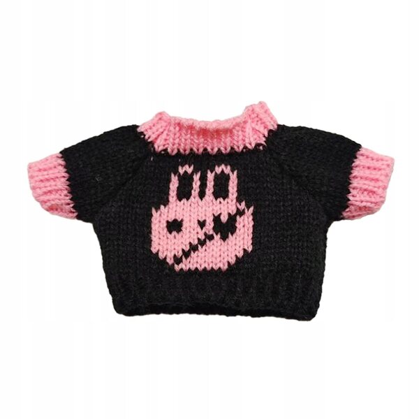 Kurzarmpullover für 20-cm-Puppe – weiches und lehrreiches Kleidungsstück