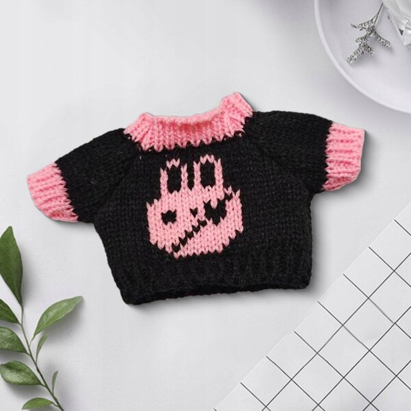Kurzarmpullover für 20-cm-Puppe – weiches und lehrreiches Kleidungsstück