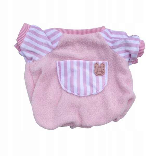 Rosafarbener Body für 38-cm-Puppen – weich und leicht zu wechselnde Kleidung