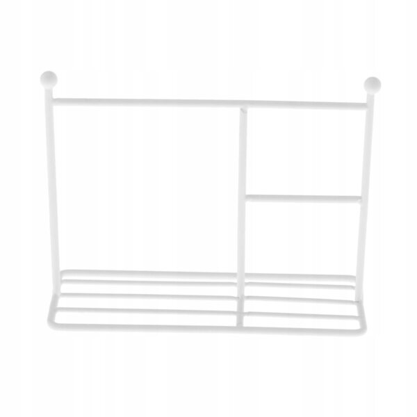 Metall-Wäscheständer für Puppenkleidung 1:6 1:8 1:12 - Weiß 15x12cm