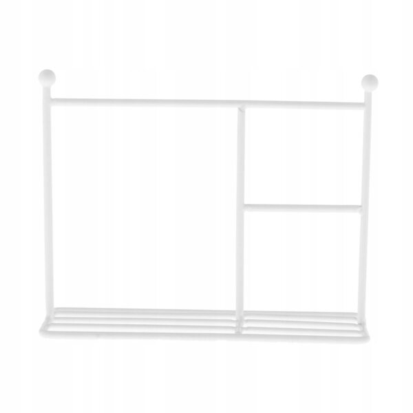 Metall-Wäscheständer für Puppenkleidung 1:6 1:8 1:12 - Weiß 15x12cm