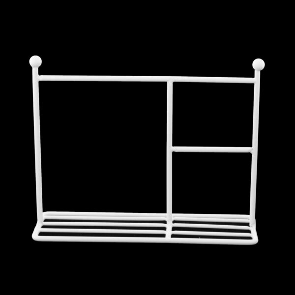 Metall-Wäscheständer für Puppenkleidung 1:6 1:8 1:12 - Weiß 15x12cm
