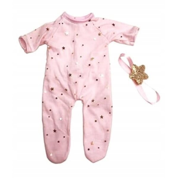 Komplettes Kleidungsset für Puppen von 34 bis 40 cm inklusive Zubehör