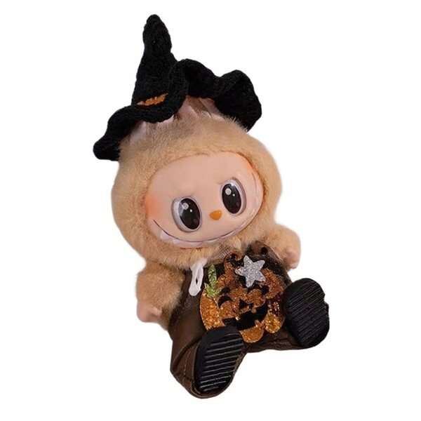 Ubranka per bambole Labubu per Halloween e Natale in tessuto elastico