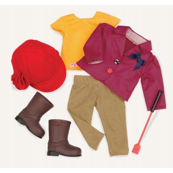 Our Generation Set Abbigliamento Dama da Sella Deluxe per Bambole 46cm
