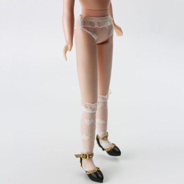 Bielizna Koronkowa und Ponczochy mit Socken für 12 Zoll Blythe Puppen