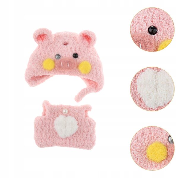 Set 3 vestiti colorati in tessuto per bambole 17cm, abiti moda e accessori per bambini