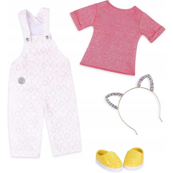 Glitter Girls Glisten & Glam 14-Zoll-Puppenkleidung, 4-teiliges Set