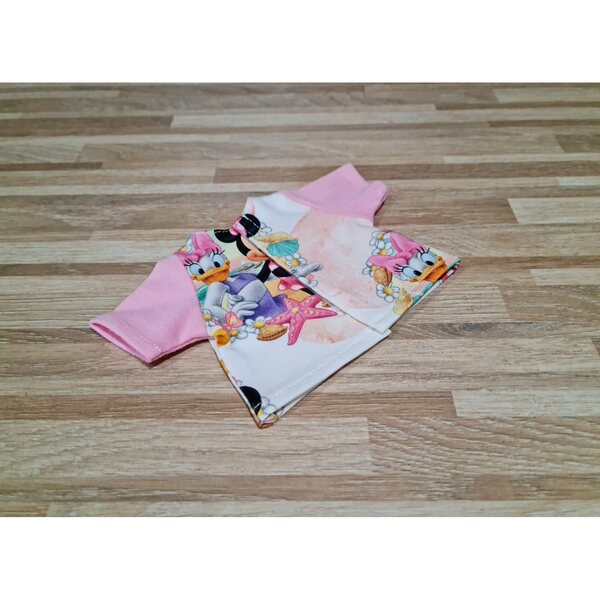 T-shirt per bambola Paola Reina 32cm in tessuto con stampa digitale e chiusura a velcro