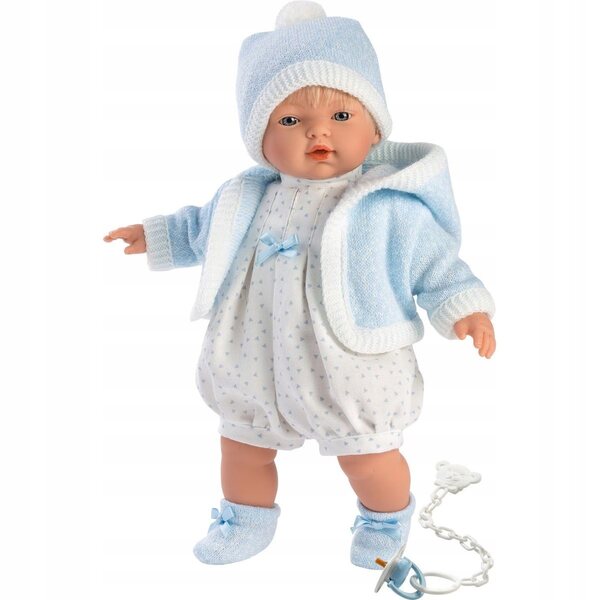 Llorens P33-295 Kleidungsset für 33 cm große Puppe in Hellblau